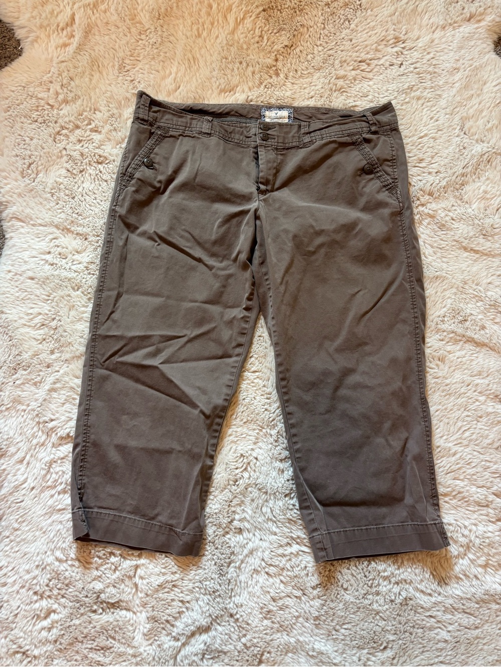 Vintage American Eagle Outfitters Brown Capris